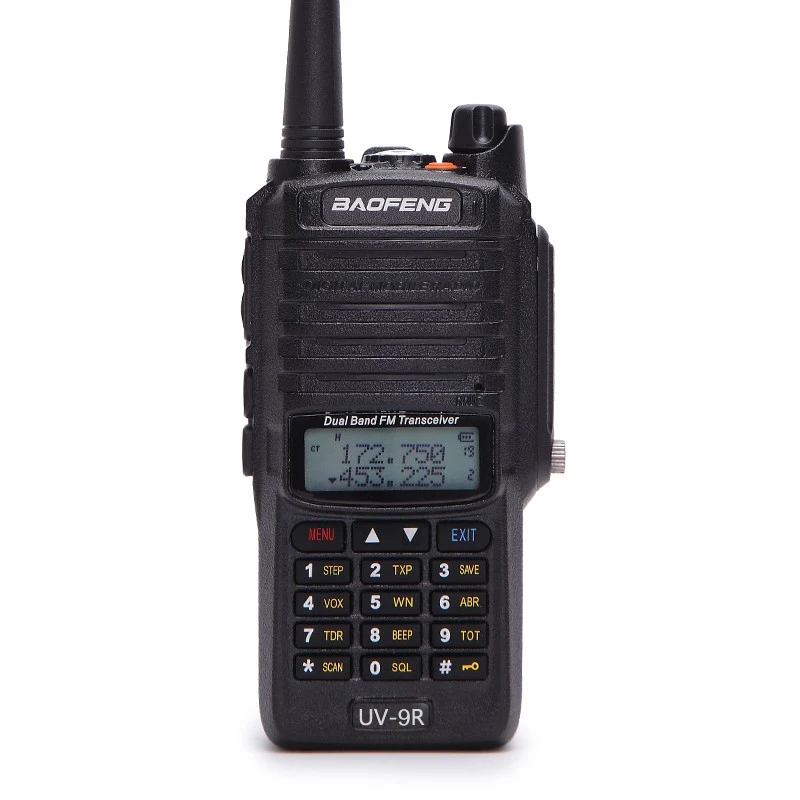 Baofeng UV-9R Dual Band Waterproof IP67 Walkie Talkie Long Range Handheld Two Way Radio Communication For Camping Hotel
Baofeng UV-9R Dual Band Waterproof IP67 Walkie Talkie Long Range Handheld Two Way Radio Communication For Camping Hotel