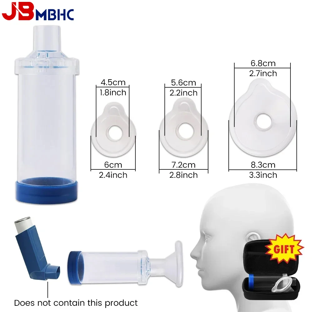 Portable Inhaler Cup Universal Nebulizer Spacer Mist Storage Tank Atomizer Asthma Spacer Chamber Pet Child Adult Medical Device
Portable Inhaler Cup Universal Nebulizer Spacer Mist Storage Tank Atomizer Asthma Spacer Chamber Pet Child Adult Medical Device
