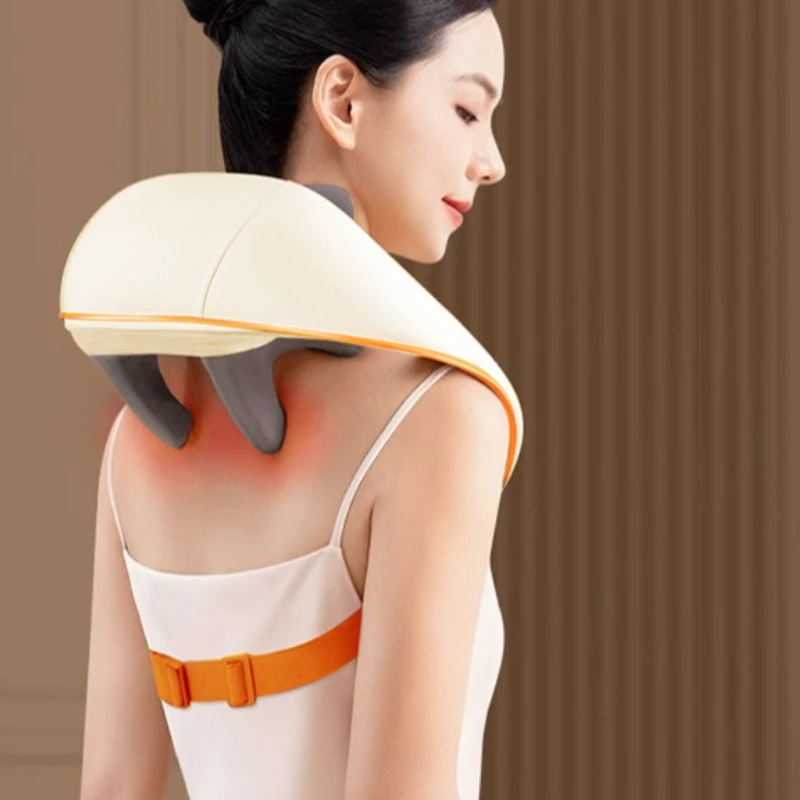 Cordless Electric Neck Shoulder Massager with 6D Nodes 3 Speed Heat 10 Min Auto Shut Off Removable Cover for Home Use
Cordless Electric Neck Shoulder Massager with 6D Nodes 3 Speed Heat 10 Min Auto Shut Off Removable Cover for Home Use