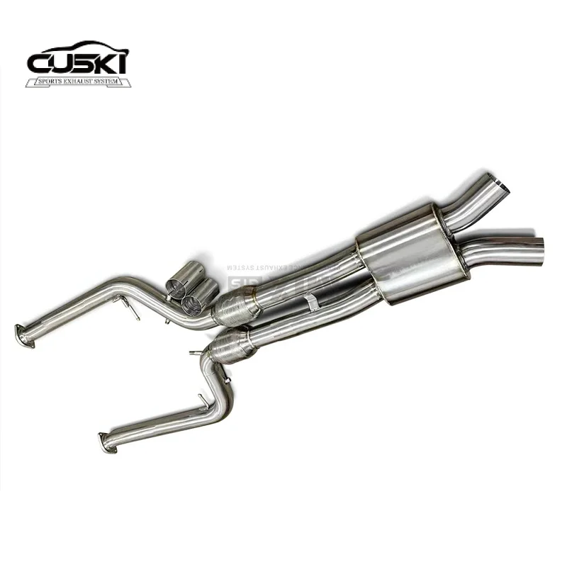 Pertains to BMW X3M/X4M F97/F98 3.0T 2019-2023 exhaust middle pipe stainless steel Automotive Exhaust Modification Fittings
Pertains to BMW X3M/X4M F97/F98 3.0T 2019-2023 exhaust middle pipe stainless steel Automotive Exhaust Modification Fittings