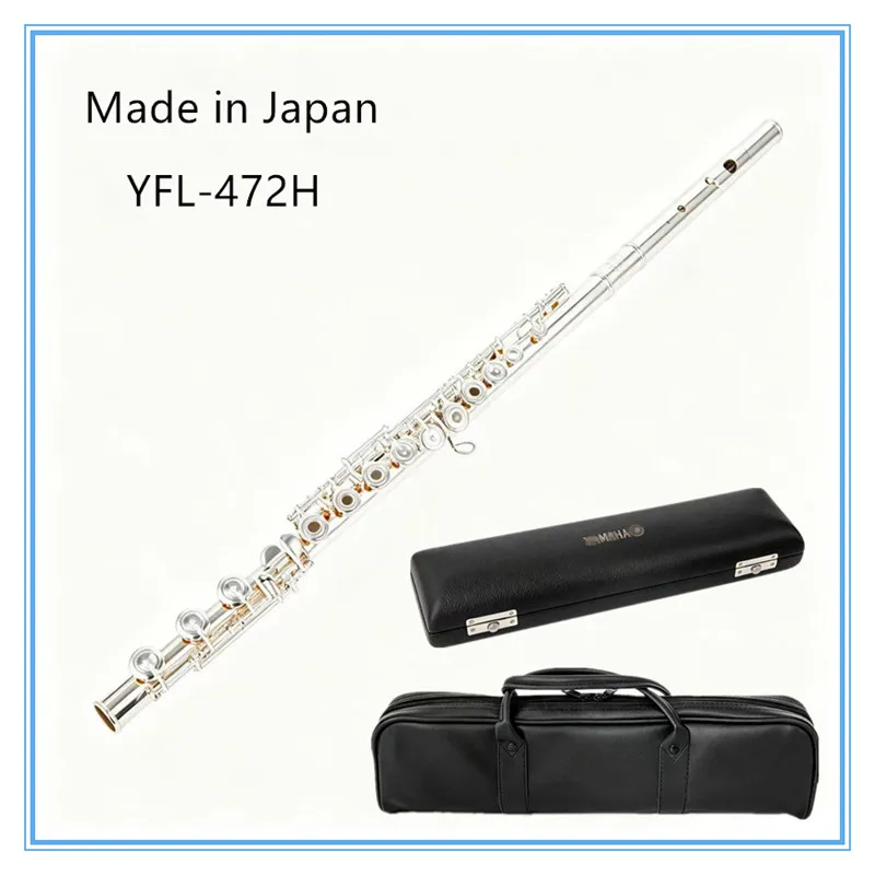 Top Japan Flute 472H Professional Cupronickel C Key 17 Hole Flute Silver Plated Musical Instruments With Case and Accessories
Top Japan Flute 472H Professional Cupronickel C Key 17 Hole Flute Silver Plated Musical Instruments With Case and Accessories