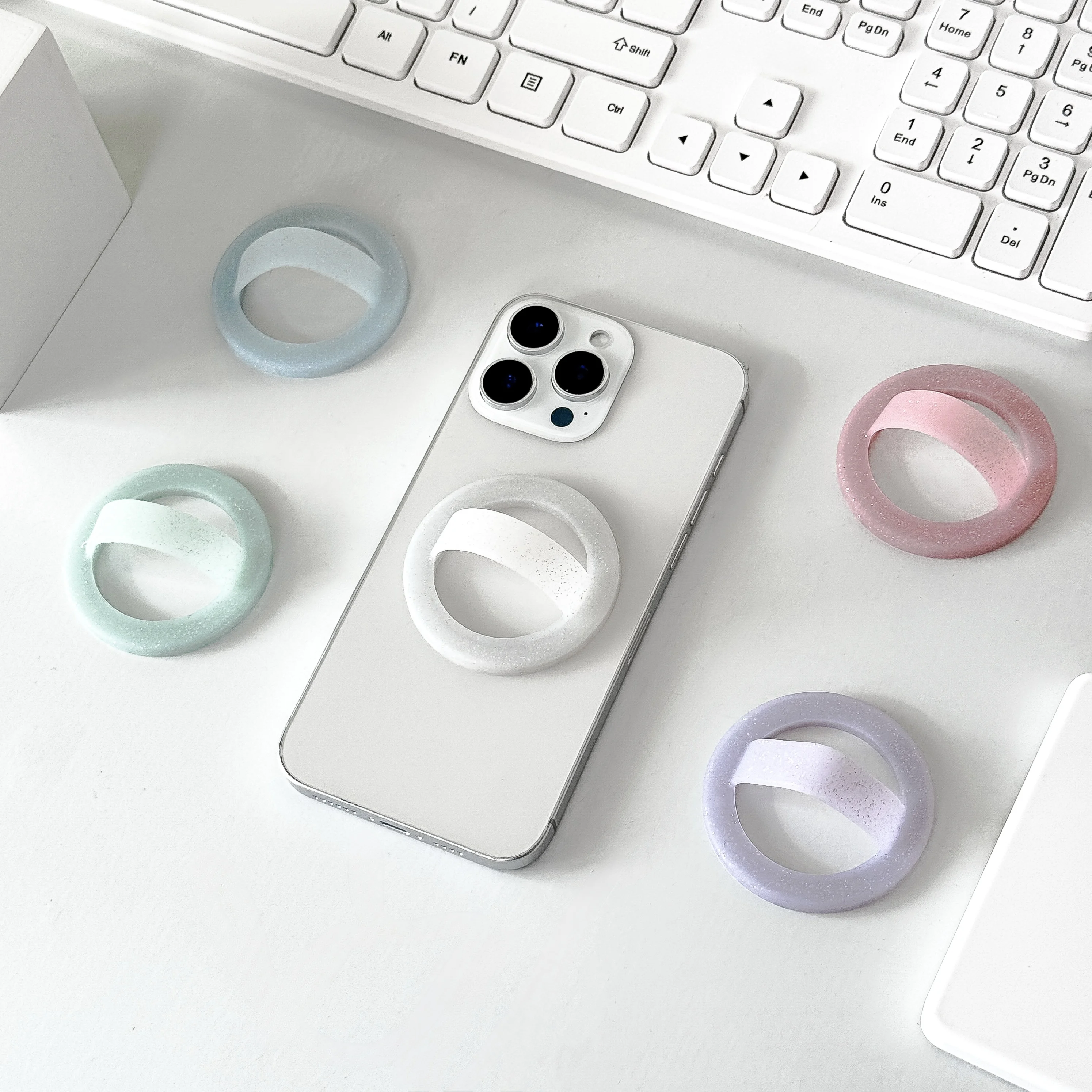 MagSafe Phone Ring Holder Lazy-Style Magnetic Back Sticker with Liquid Silicone Magnetic Ring Strong Adsorption Anti-Slip S
MagSafe Phone Ring Holder Lazy-Style Magnetic Back Sticker with Liquid Silicone Magnetic Ring Strong Adsorption Anti-Slip S