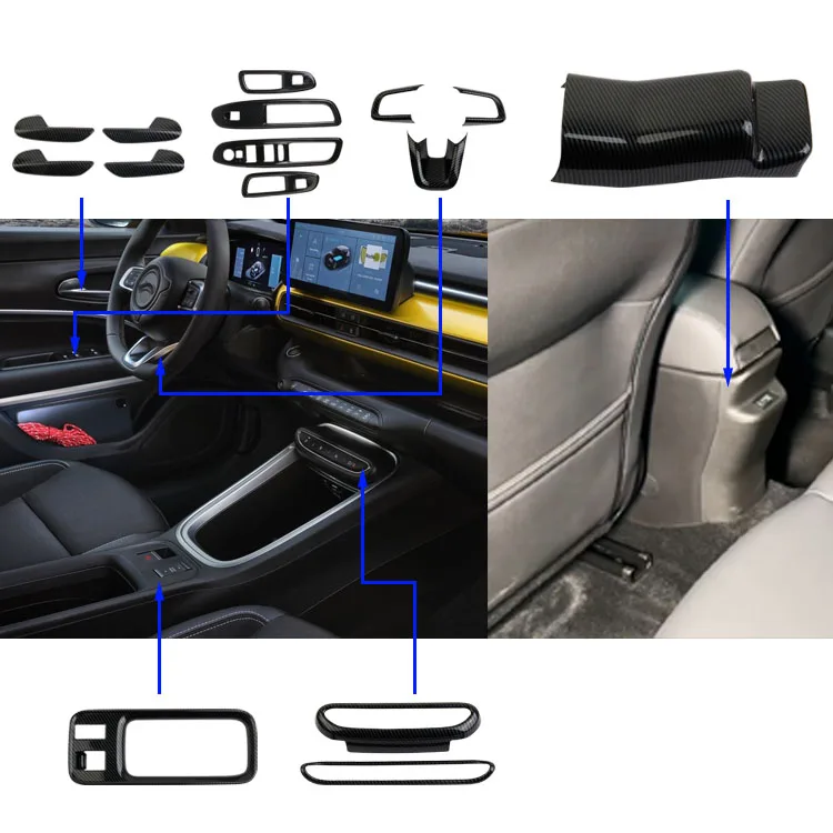 Car ABS Carbon Fiber Covering Interior Decoration Accessories for 2023 Jeep Avenger 2024 Fiat Decorationcustom
Car ABS Carbon Fiber Covering Interior Decoration Accessories for 2023 Jeep Avenger 2024 Fiat Decorationcustom