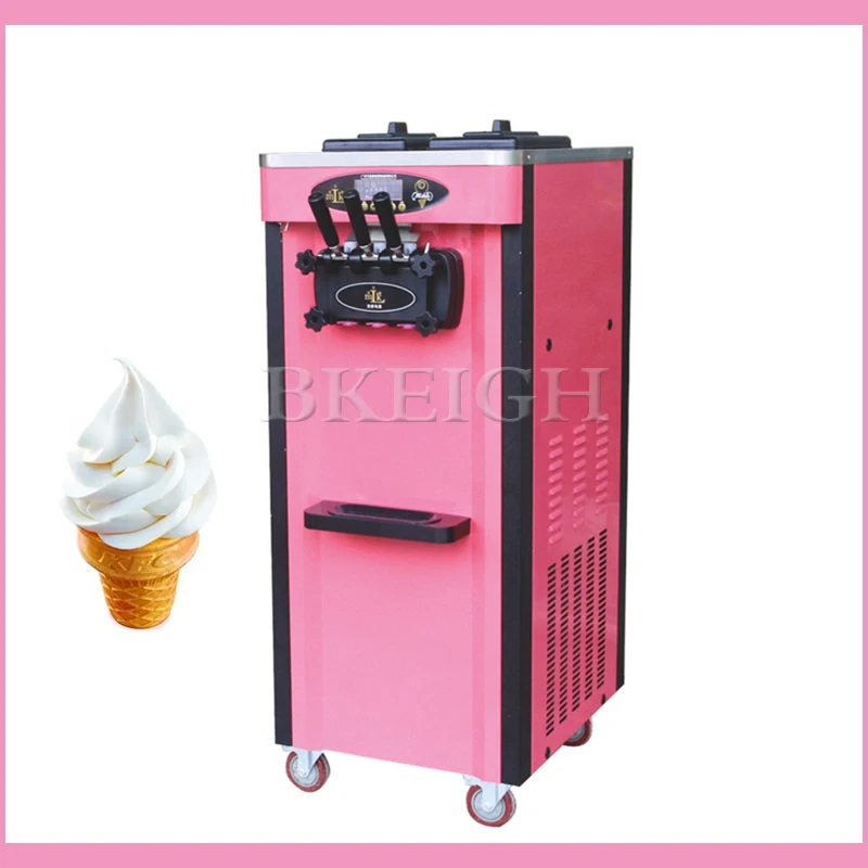 Three Flavors Of Air-Cooled Commercial Ice Cream Machine, Vertical Household Sundae Machine
Three Flavors Of Air-Cooled Commercial Ice Cream Machine, Vertical Household Sundae Machine