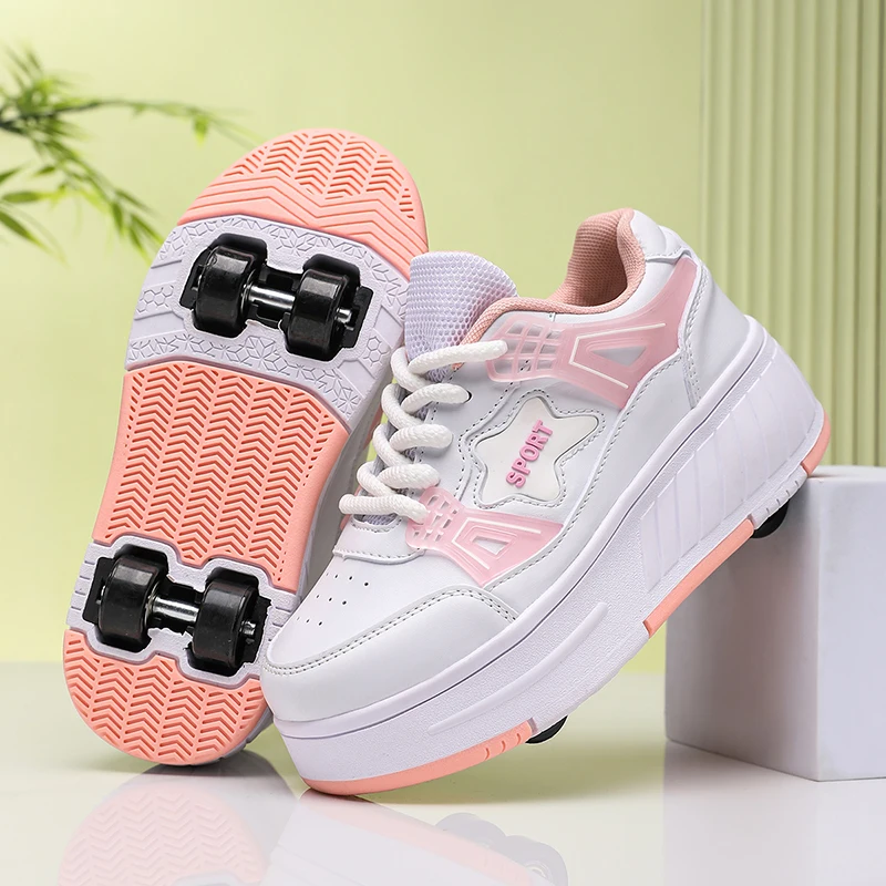 Children's Fashion Roller Skating Shoes for Men and Girls Universal Outdoor Comfortable Fitness Roller Skating Shoes Size 29-39
Children's Fashion Roller Skating Shoes for Men and Girls Universal Outdoor Comfortable Fitness Roller Skating Shoes Size 29-39