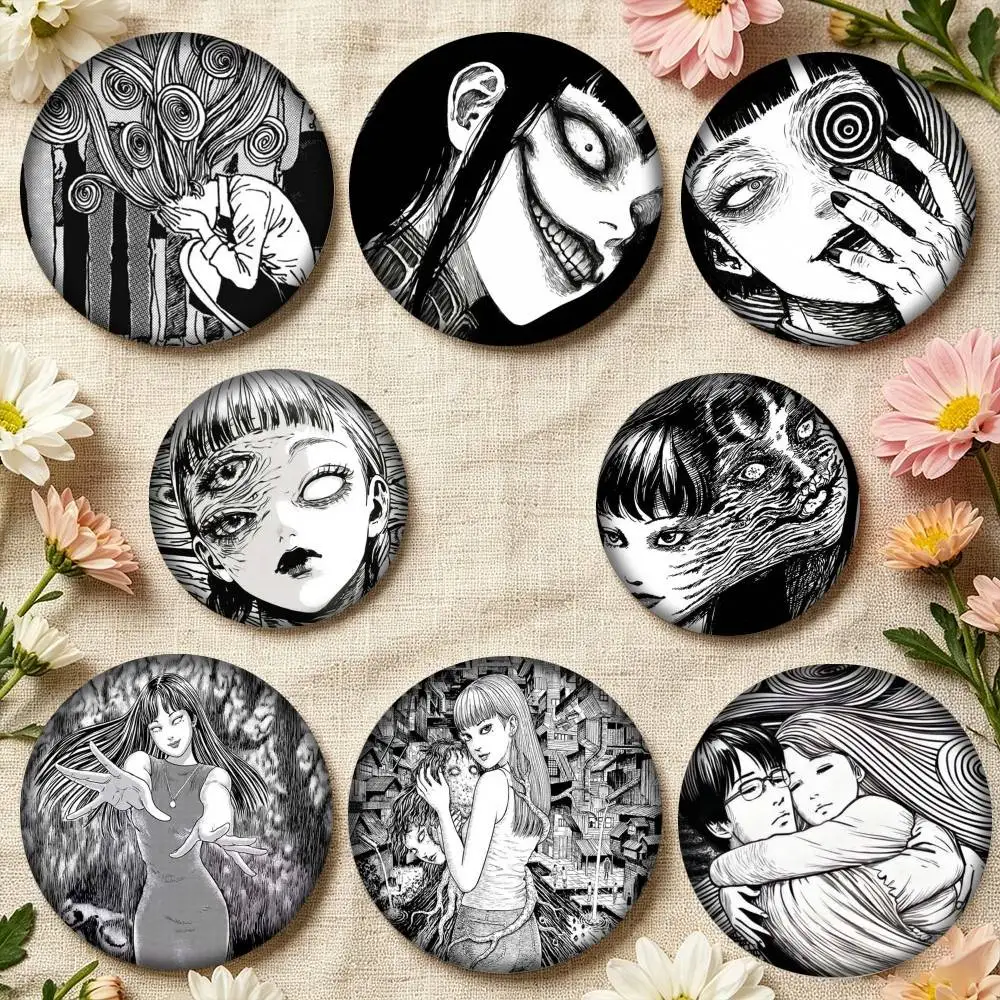 Japanese Junji Ito Tomie 25 32 44 58 75mm Badges Personalized Round Brooches Pins Accessory Gift
Japanese Junji Ito Tomie 25 32 44 58 75mm Badges Personalized Round Brooches Pins Accessory Gift