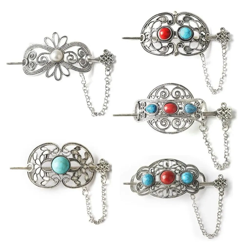 Ethnic Style Retro Hairpin Ancient Style Hanfu Headwear Hair Sticks for Long Hair Alloy New Chinese Style Hair Accessories
Ethnic Style Retro Hairpin Ancient Style Hanfu Headwear Hair Sticks for Long Hair Alloy New Chinese Style Hair Accessories