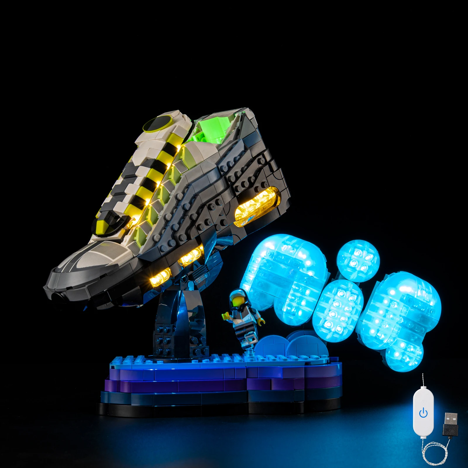 LED Light Set Suitable for Lego Nike Air Max 95 x LEGO® Set #43025 Building Blocks (Not Include Lego Building)
LED Light Set Suitable for Lego Nike Air Max 95 x LEGO® Set #43025 Building Blocks (Not Include Lego Building)