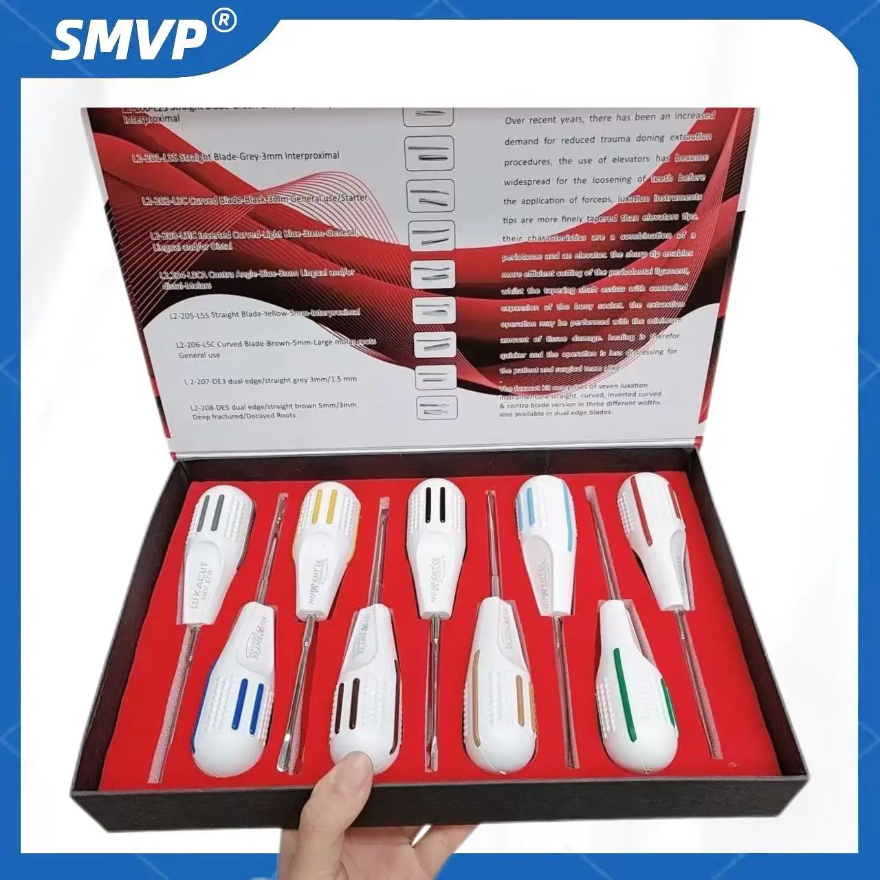 1set Dental stainless steel root elevator minimally invasive dental elevator uncoated tooth extraction oral tool 9pc/set
1set Dental stainless steel root elevator minimally invasive dental elevator uncoated tooth extraction oral tool 9pc/set