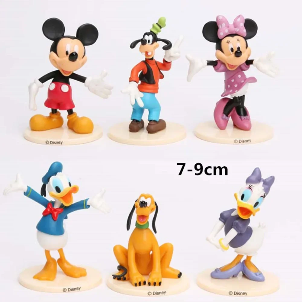 6-Piece Disney GK Anime Character PVC Models, Mickey Minnie Goofy Donald DaisyCollectible Ornaments ChristmasCreative Gift Deal
6-Piece Disney GK Anime Character PVC Models, Mickey Minnie Goofy Donald DaisyCollectible Ornaments ChristmasCreative Gift Deal