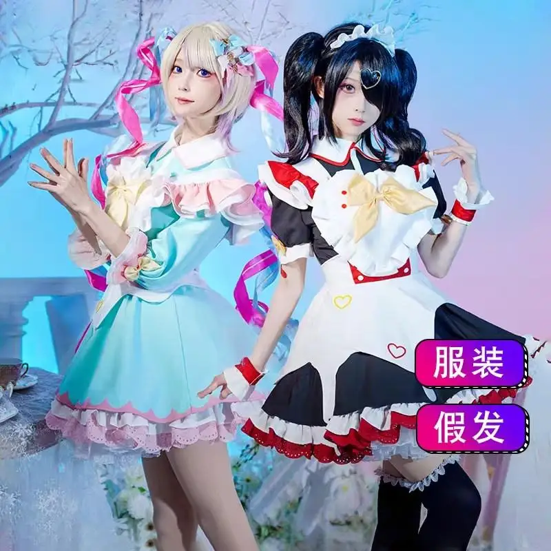 Hot selling high-quality cosplay maid outfit with sugar and super heavenly sauce cosplay, exquisite decoration, surprise gift
Hot selling high-quality cosplay maid outfit with sugar and super heavenly sauce cosplay, exquisite decoration, surprise gift