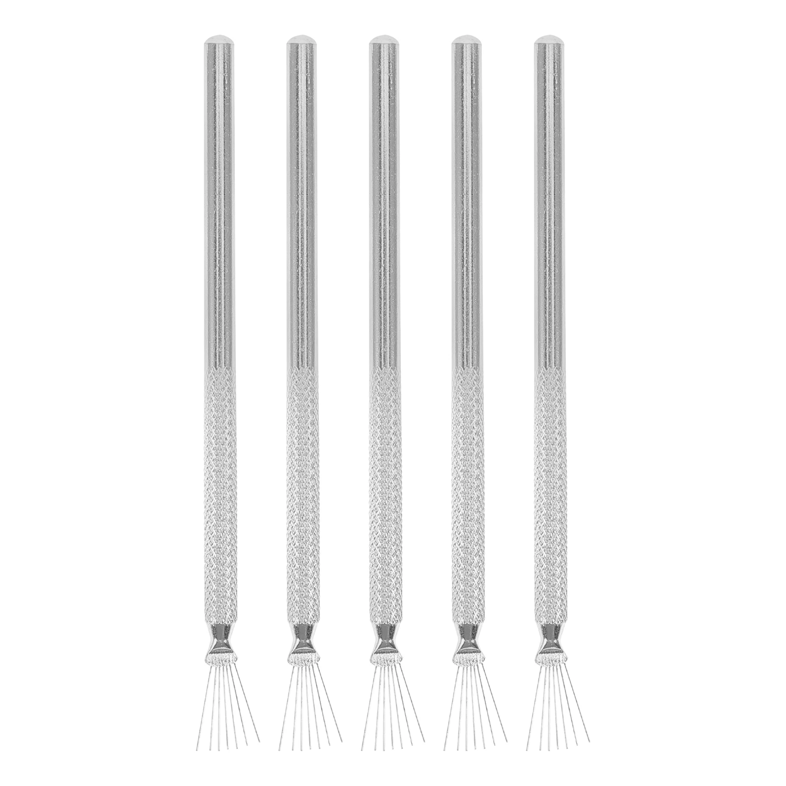 5pcs Nail Tools Stainless Steel Grid Pattern Liner Brush Nail Outline Detailing Pens Metal Handle Versatile Design
5pcs Nail Tools Stainless Steel Grid Pattern Liner Brush Nail Outline Detailing Pens Metal Handle Versatile Design