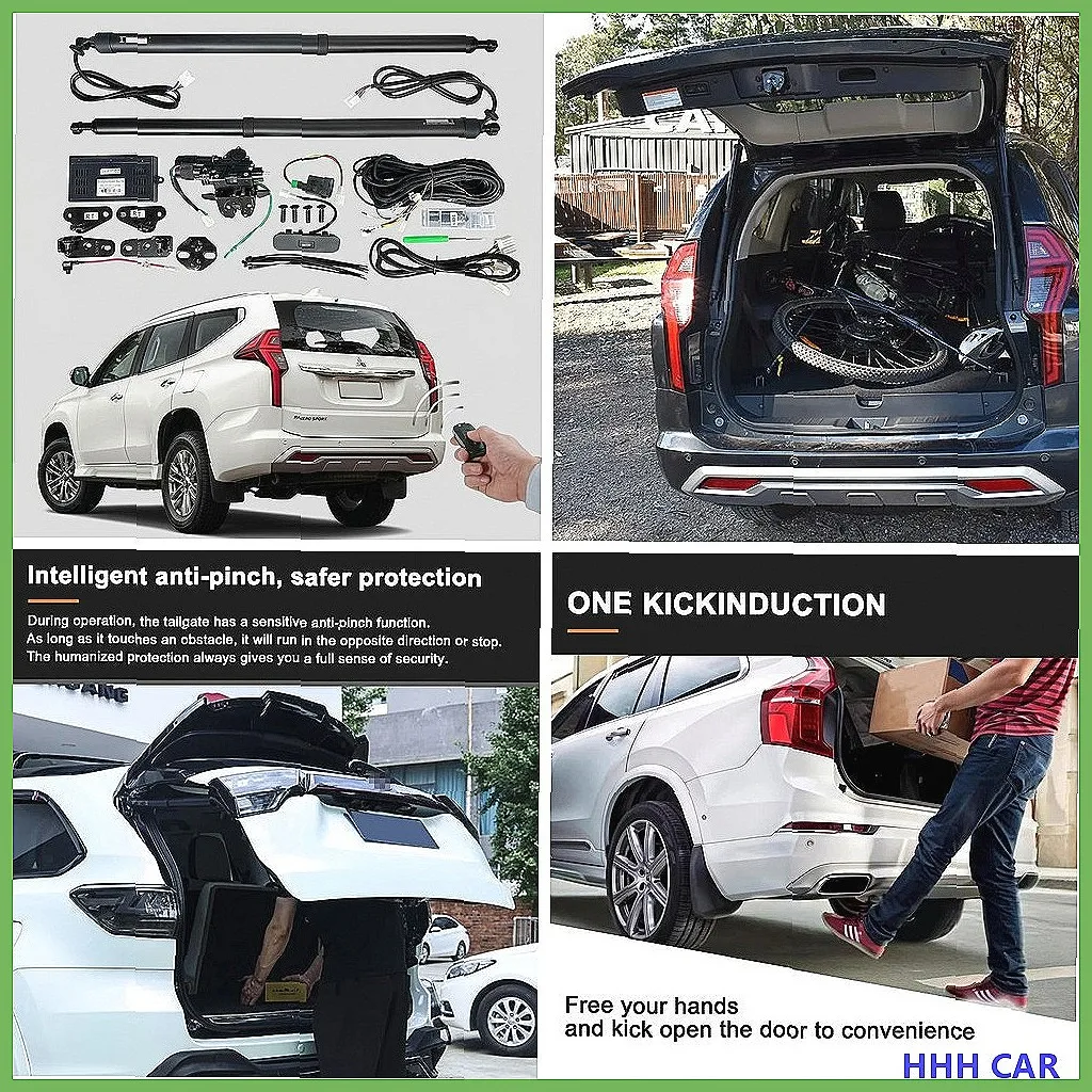 Electric Tailgate Lift for Mitsubishi Pajero Sport 2020+, Height Adjustable Anti-Pinch Auto Parts
Electric Tailgate Lift for Mitsubishi Pajero Sport 2020+, Height Adjustable Anti-Pinch Auto Parts