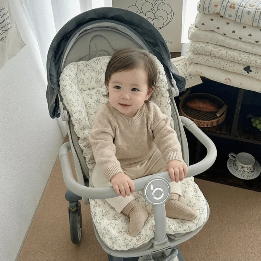 Soft Baby Stroller Seat Cushion Breathable Machine Washable Stroller Accessories Cartoon Pattern Comfortable
Soft Baby Stroller Seat Cushion Breathable Machine Washable Stroller Accessories Cartoon Pattern Comfortable