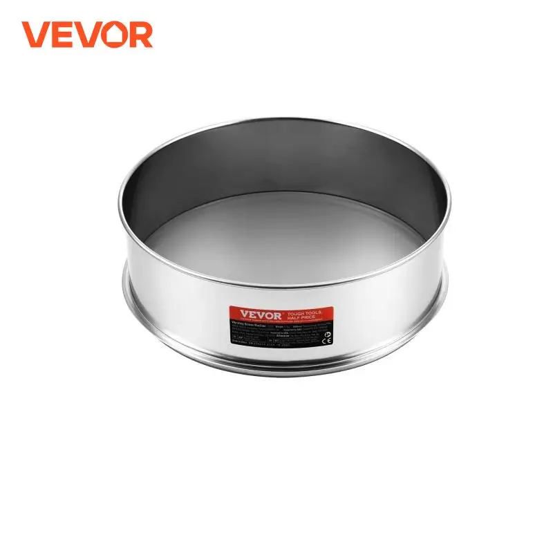 Сито для муки VEVOR с мелкой сеткой, 80 меш, сито для муки, диаметр 12,6 дюйма, для выпечки, 5 размеров, сетчатое отверстие для муки, рисовой муки, жемчужный порошок
Сито для муки VEVOR с мелкой сеткой, 80 меш, сито для муки, диаметр 12,6 дюйма, для выпечки, 5 размеров, сетчатое отверстие для муки, рисовой муки, жемчужный порошок