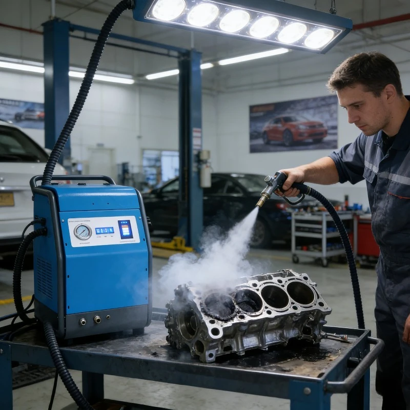 220V/110V Industrial Dry Ice Cleaning Machine Complete Kit with Hose Nozzle Gun for Commercial Car Engine Blast Cleaning
220V/110V Industrial Dry Ice Cleaning Machine Complete Kit with Hose Nozzle Gun for Commercial Car Engine Blast Cleaning