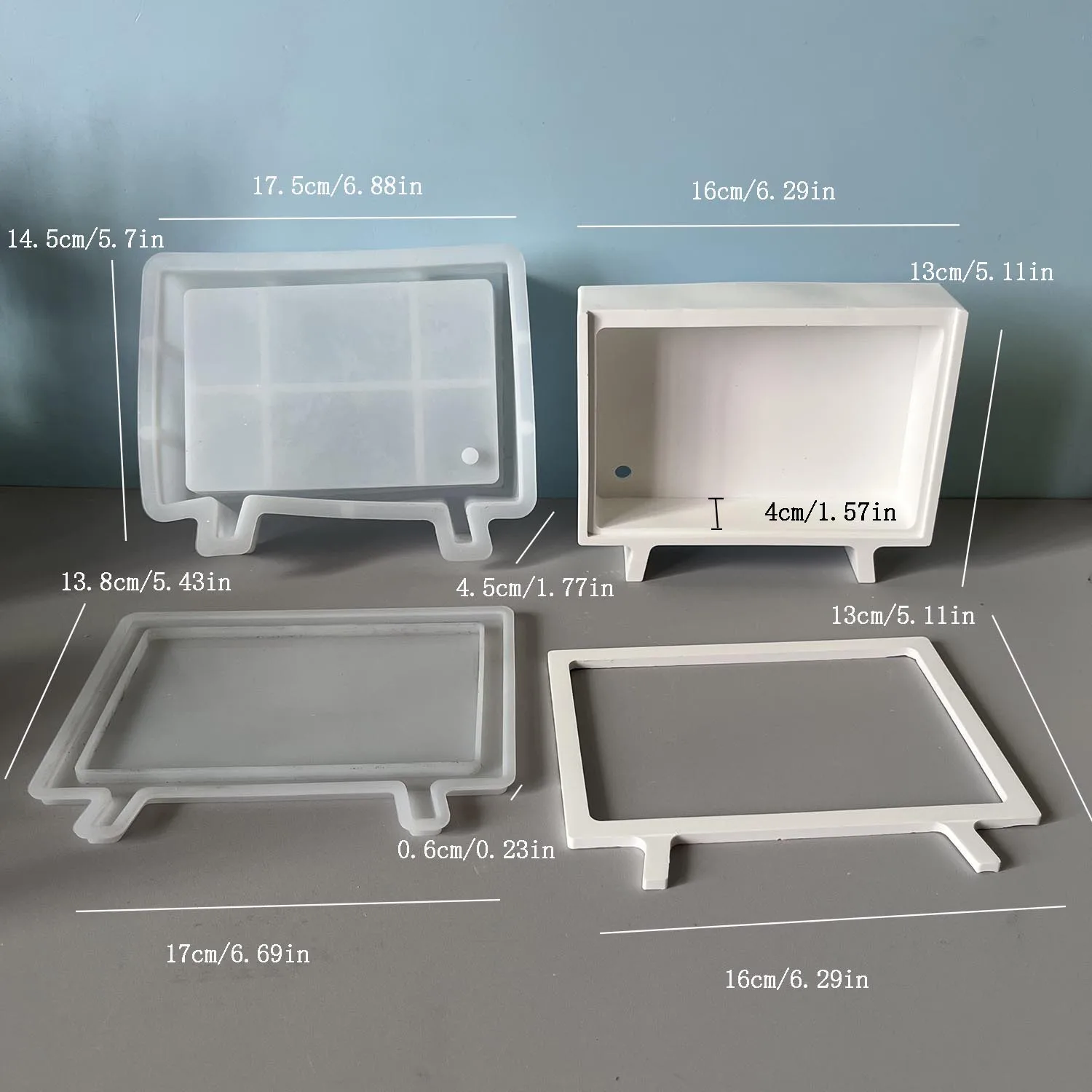 Silicone Resin Mold For Handmade Storage Boxes And Art Decorations Flexible Silicone Mold For Tv Box Decoration
Silicone Resin Mold For Handmade Storage Boxes And Art Decorations Flexible Silicone Mold For Tv Box Decoration