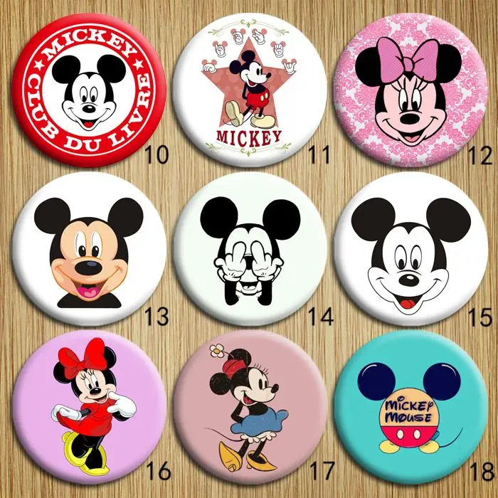 Периферийные устройства аниме Диснея, брошь с мультяшным значком, милый Микки, металлическая булавка с изображением Минни Маус и мыши, подарок на день рождения 58 мм
Периферийные устройства аниме Диснея, брошь с мультяшным значком, милый Микки, металлическая булавка с изображением Минни Маус и мыши, подарок на день рождения 58 мм