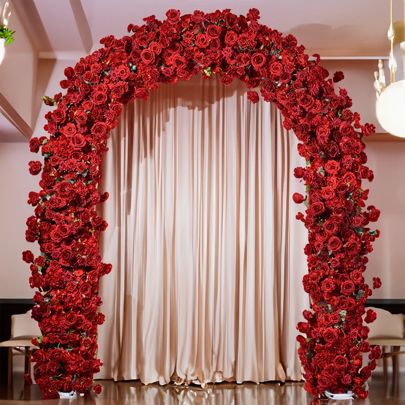 2x2,4 м красный искусственный цветок, вышитый шар, арка, цветок, свадебное фоновое украшение, розовый ряд, U-образное украшение для двери
2x2,4 м красный искусственный цветок, вышитый шар, арка, цветок, свадебное фоновое украшение, розовый ряд, U-образное украшение для двери