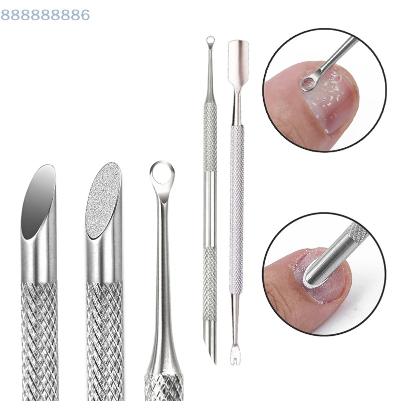 Exfoliating Manicure Tool for Dead Skin Removal Circle Bevel Shovel Double-Headed Stainless Steel Cuticle Remover Nail Pusher
Exfoliating Manicure Tool for Dead Skin Removal Circle Bevel Shovel Double-Headed Stainless Steel Cuticle Remover Nail Pusher
