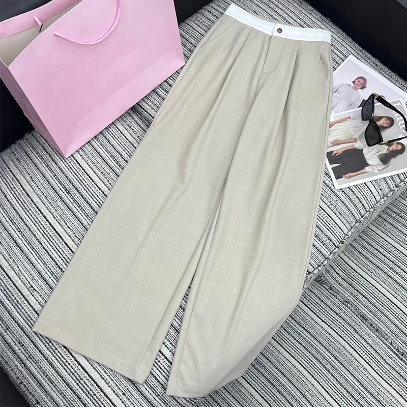 Summer New Arrival Suit Pants For Women Solid Pocket Long Trousers High Quality Pants
Summer New Arrival Suit Pants For Women Solid Pocket Long Trousers High Quality Pants