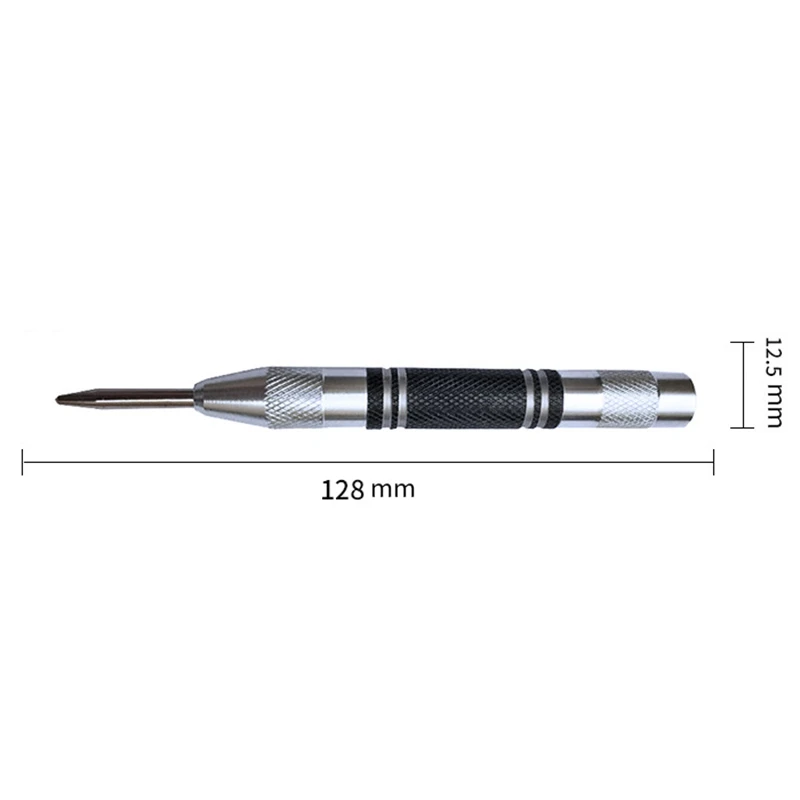 ABJT 2Pcs Automatic Center Punch Center Hole Punch Set For Wood, Metal, Plastic, Glass, And Marble
ABJT 2Pcs Automatic Center Punch Center Hole Punch Set For Wood, Metal, Plastic, Glass, And Marble