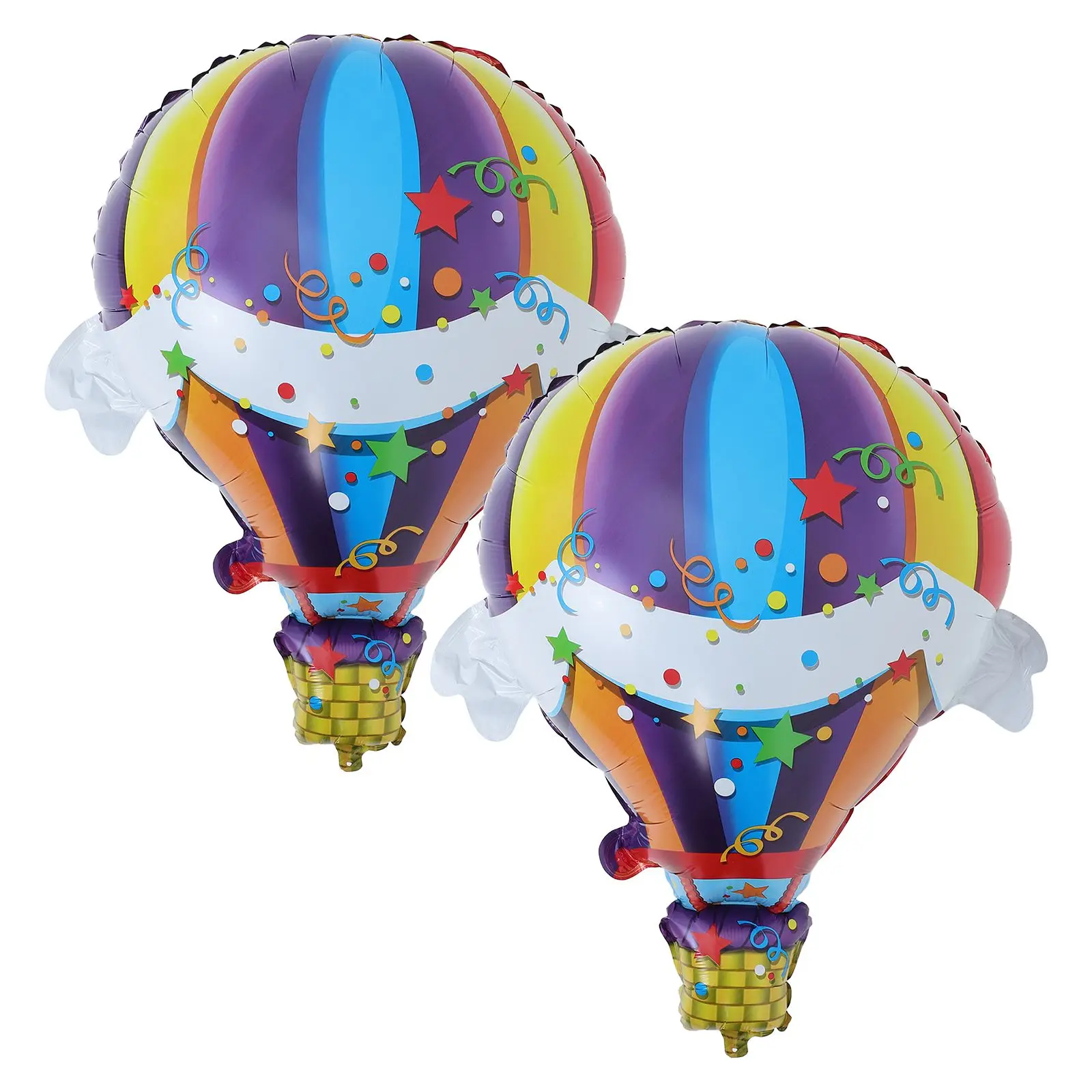 2Pcs Hot Air Balloon Decor Aluminum Film Birthday Wedding PartyDecoration Foil Balloons Baby Shower Centerpieces Travel Themed
2Pcs Hot Air Balloon Decor Aluminum Film Birthday Wedding PartyDecoration Foil Balloons Baby Shower Centerpieces Travel Themed