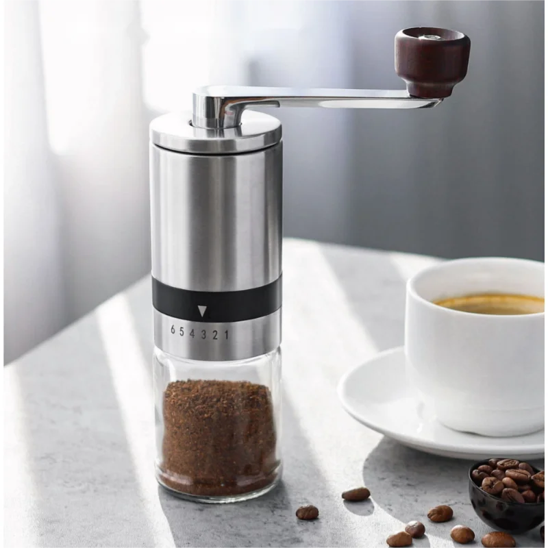 Manual Coffee Grinder 2-3 Cups Vintage Hand Coffee Mill Portable Espresso Burr Grinder
Manual Coffee Grinder 2-3 Cups Vintage Hand Coffee Mill Portable Espresso Burr Grinder