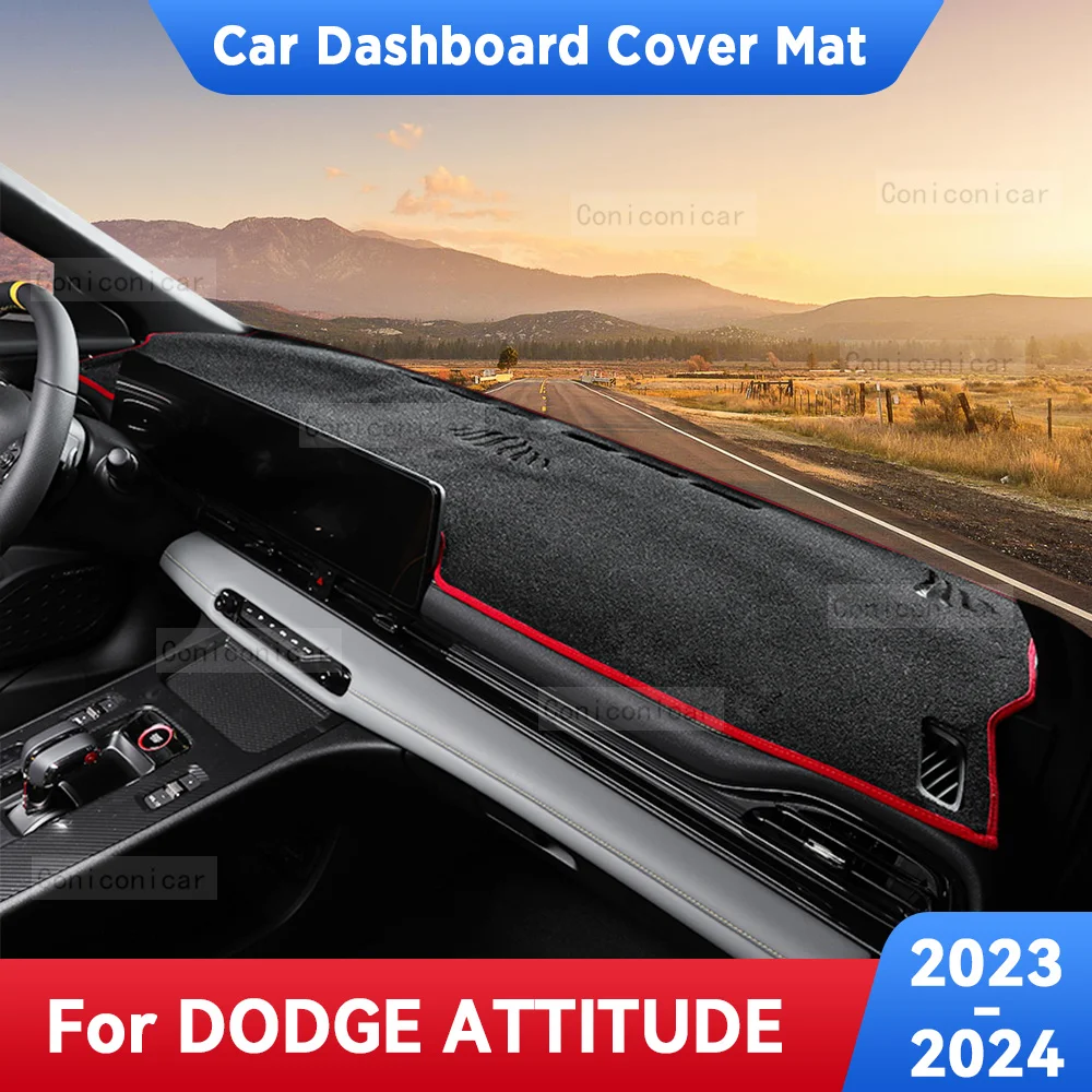 For DODGE ATTITUDE 2023 2024 Car Dashboard Avoid Light Pad Instrument Platform Desk Cover Mats Carpets Anti-UV Accessories
For DODGE ATTITUDE 2023 2024 Car Dashboard Avoid Light Pad Instrument Platform Desk Cover Mats Carpets Anti-UV Accessories