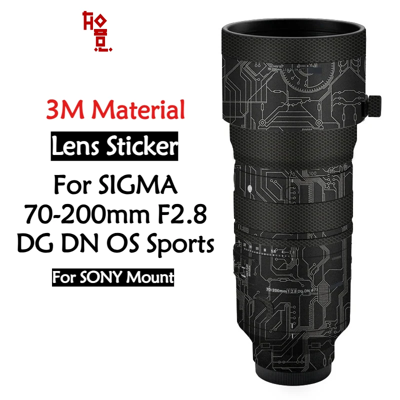 70-200 F2.8 DG DN OS Наклейка на объектив Защитная пленка для тела SIGMA 70-200mm F2.8 DG DN OS Sports Для SONY E Mount
70-200 F2.8 DG DN OS Наклейка на объектив Защитная пленка для тела SIGMA 70-200mm F2.8 DG DN OS Sports Для SONY E Mount