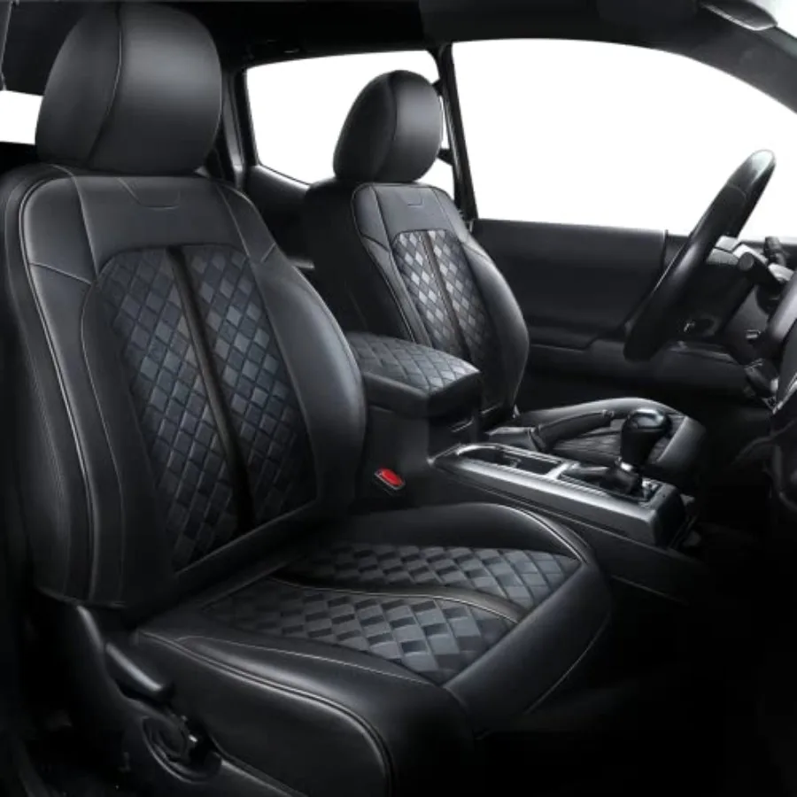 Leather Seat Covers Custom Fit for Tacoma Gen 3rd 2016-2023 Double Crew Cab SR SR5 Limited TRD Pro TRD Sport TRD Off-Road Trail
Leather Seat Covers Custom Fit for Tacoma Gen 3rd 2016-2023 Double Crew Cab SR SR5 Limited TRD Pro TRD Sport TRD Off-Road Trail