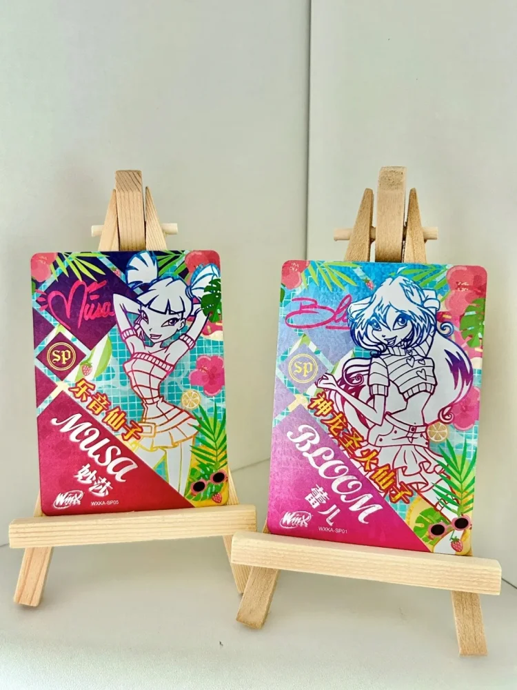 Official Winx Club Cards Genuine Peripheral Magic Bag Fairy Bag Fairy Wonderland Card Anime Collection Card Toy Gift
Official Winx Club Cards Genuine Peripheral Magic Bag Fairy Bag Fairy Wonderland Card Anime Collection Card Toy Gift