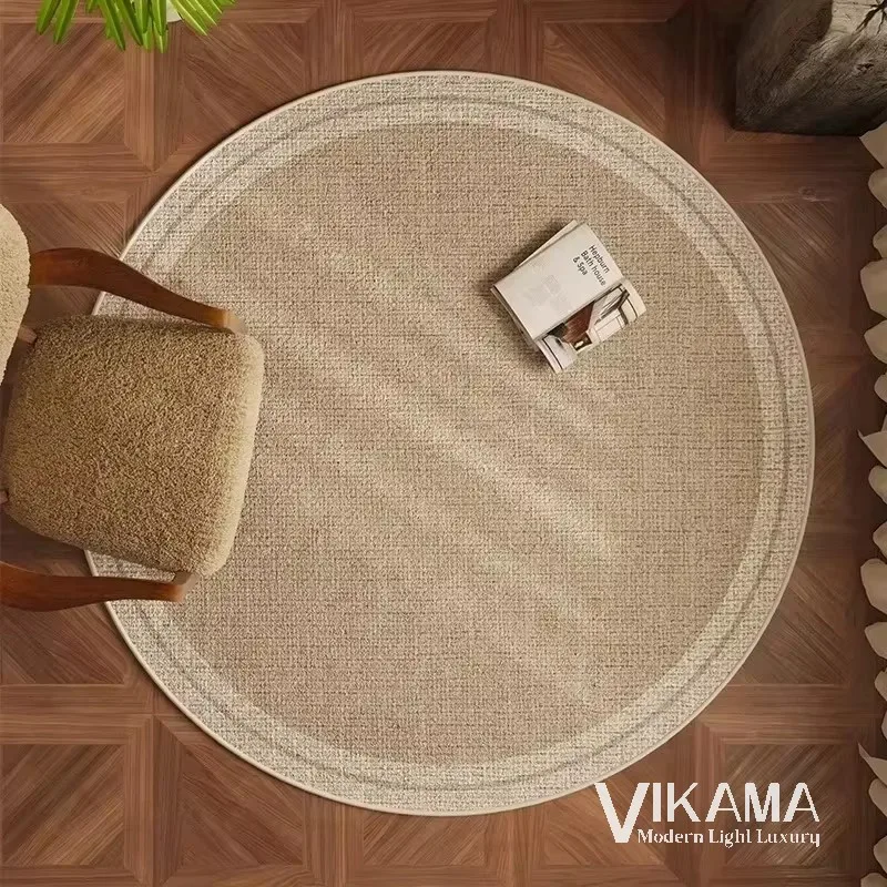 Circular Minimalist Light Luxury Rug – Washable Floor Mat for Living Room or Sofa, Modern Home Decor Design
Circular Minimalist Light Luxury Rug – Washable Floor Mat for Living Room or Sofa, Modern Home Decor Design