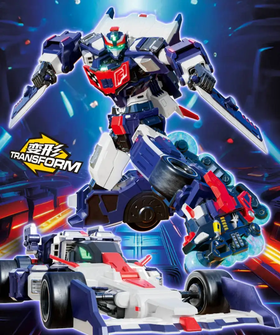 New Original Flash Card Fighter Flashvector Transforming Robot Two In One Mecha Function Card Deformable Racing Vehicle Toy Gift
New Original Flash Card Fighter Flashvector Transforming Robot Two In One Mecha Function Card Deformable Racing Vehicle Toy Gift