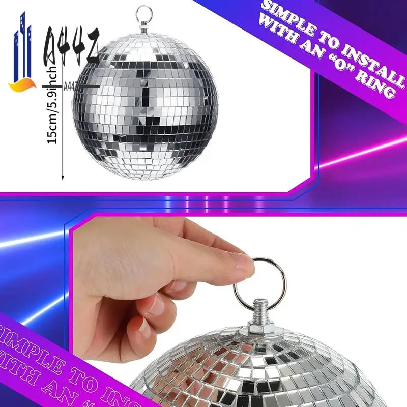 A44Z-Disco Ball Decor With Light And Disco Ball-Battery Powered Disco Ball Light, Christmas Party, DJ Club Party Supplies Durabl
A44Z-Disco Ball Decor With Light And Disco Ball-Battery Powered Disco Ball Light, Christmas Party, DJ Club Party Supplies Durabl