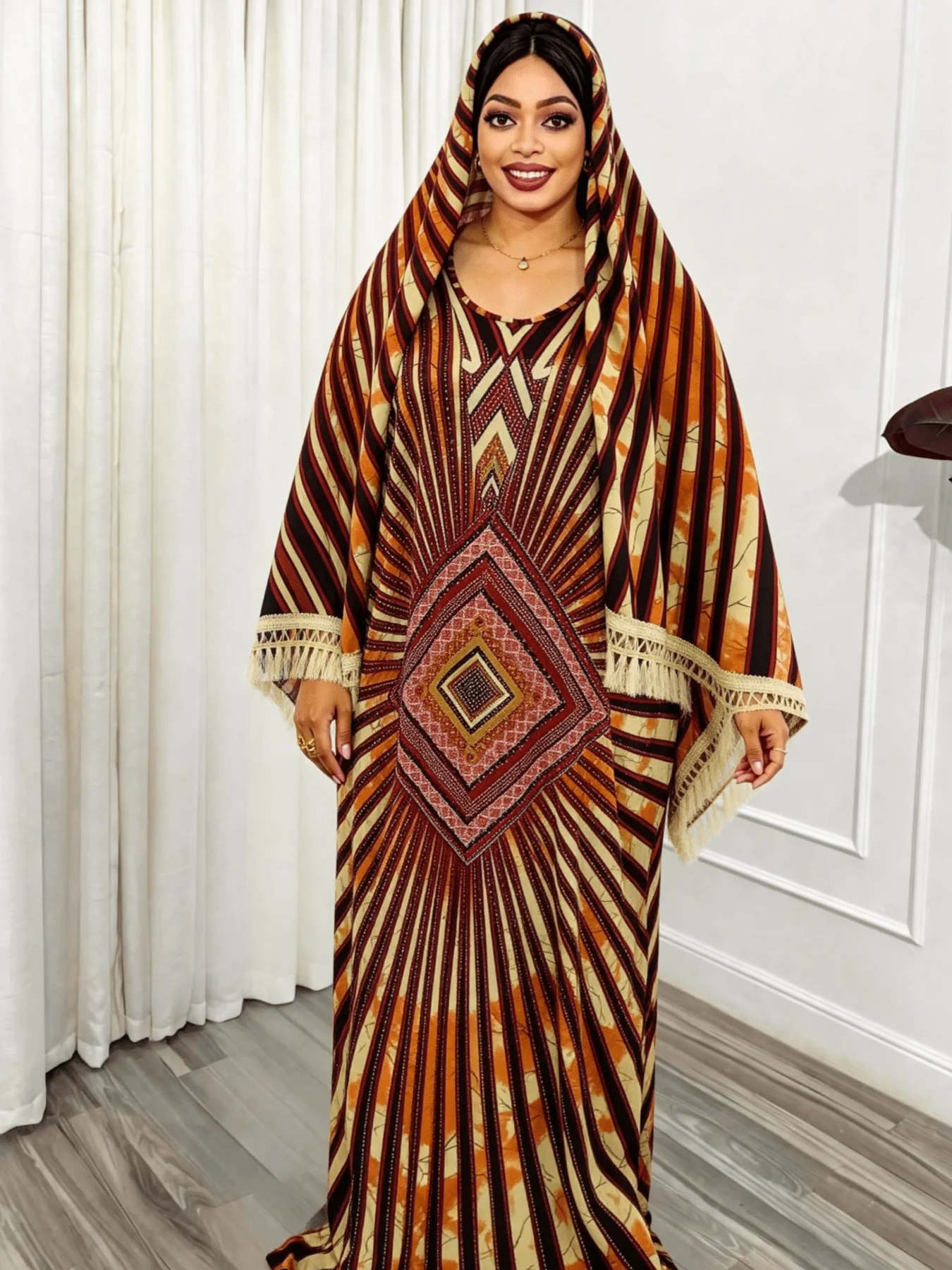 Womens Plus Size Sequin Embellished Middle Eastern Traditional Robe With Rhinestone Sparkle
Womens Plus Size Sequin Embellished Middle Eastern Traditional Robe With Rhinestone Sparkle