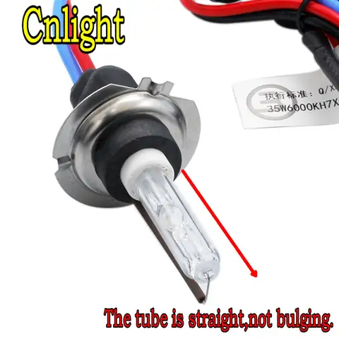 2pcs original Cnlight Xenon hid Lamp 12V 24V 35W H7Auto Car Light Xenon Bulb Projector Bulb Boad light truck light Fog lamp