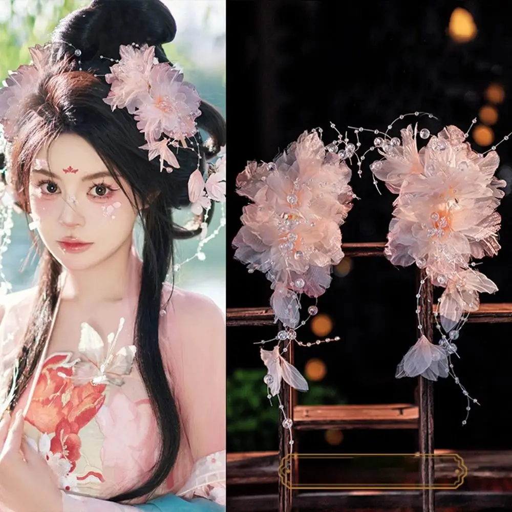 Fashion Tassel Chinese Hanfu Hair Accessories Elegant Fairy Flowers Hair Clips Vintage Haircomb Princess
Fashion Tassel Chinese Hanfu Hair Accessories Elegant Fairy Flowers Hair Clips Vintage Haircomb Princess