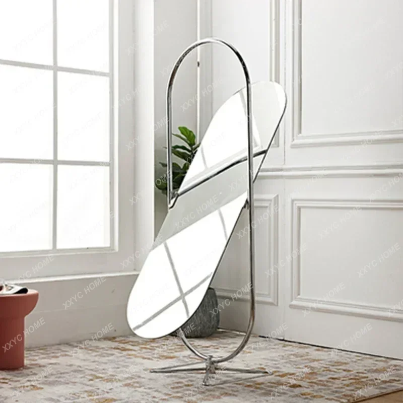 L Magazine Rack Metal Shelf Vintage Hanger Rotating Floor Mirror
L Magazine Rack Metal Shelf Vintage Hanger Rotating Floor Mirror