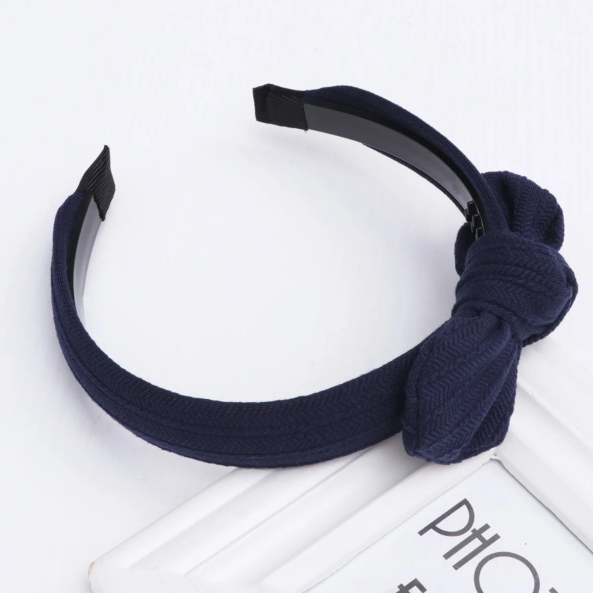 Anti-Slip Hair Hoop Rabbit Ear Bowknot Knitted Headband Dark Blue For Adults Party Headdress Fun Photo Props Accessory
Anti-Slip Hair Hoop Rabbit Ear Bowknot Knitted Headband Dark Blue For Adults Party Headdress Fun Photo Props Accessory