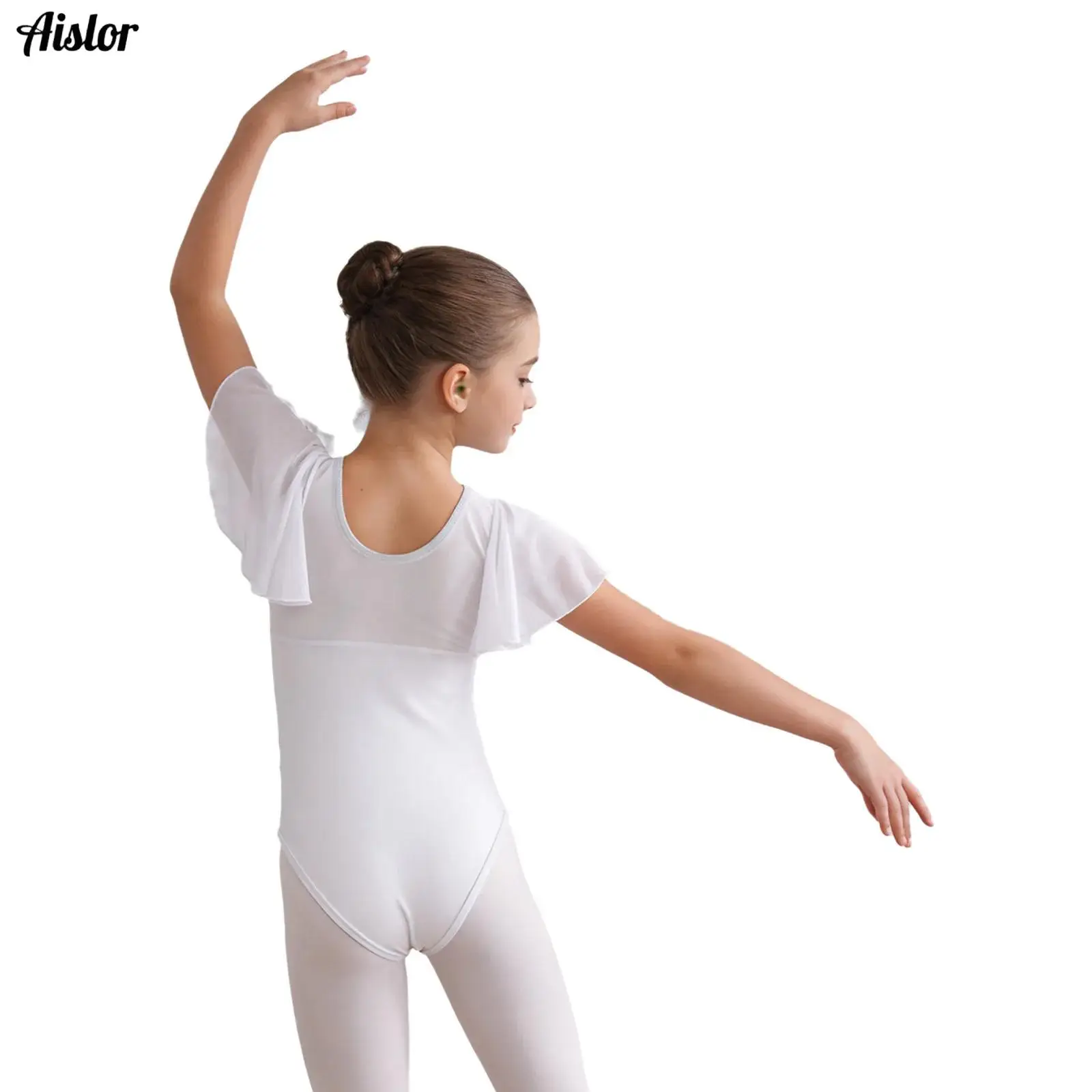 Girls Ballet Dance Clothes Kid Mesh Puff Sleeve Kids Leotard Girls Rhythmic Gymnastics Dancewear Leotard for Ballet Practice
Girls Ballet Dance Clothes Kid Mesh Puff Sleeve Kids Leotard Girls Rhythmic Gymnastics Dancewear Leotard for Ballet Practice