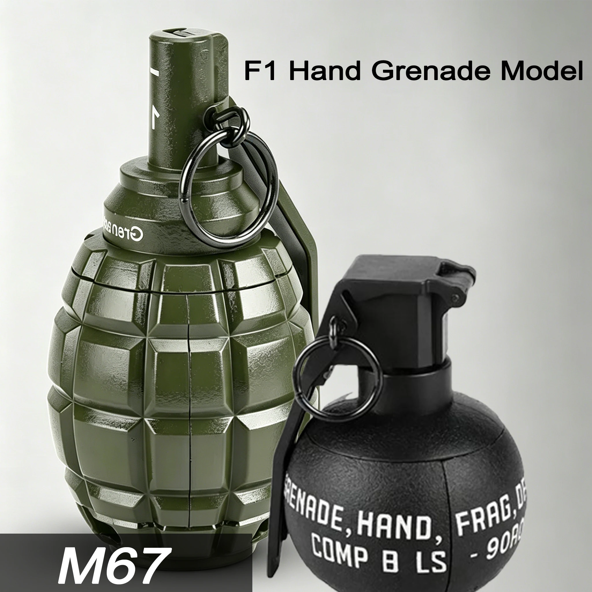 O8-Plastic Hand Grenade Dummy Model Tactical Airsoft Paintball CS Role Play Wargame Prop Gift
O8-Plastic Hand Grenade Dummy Model Tactical Airsoft Paintball CS Role Play Wargame Prop Gift