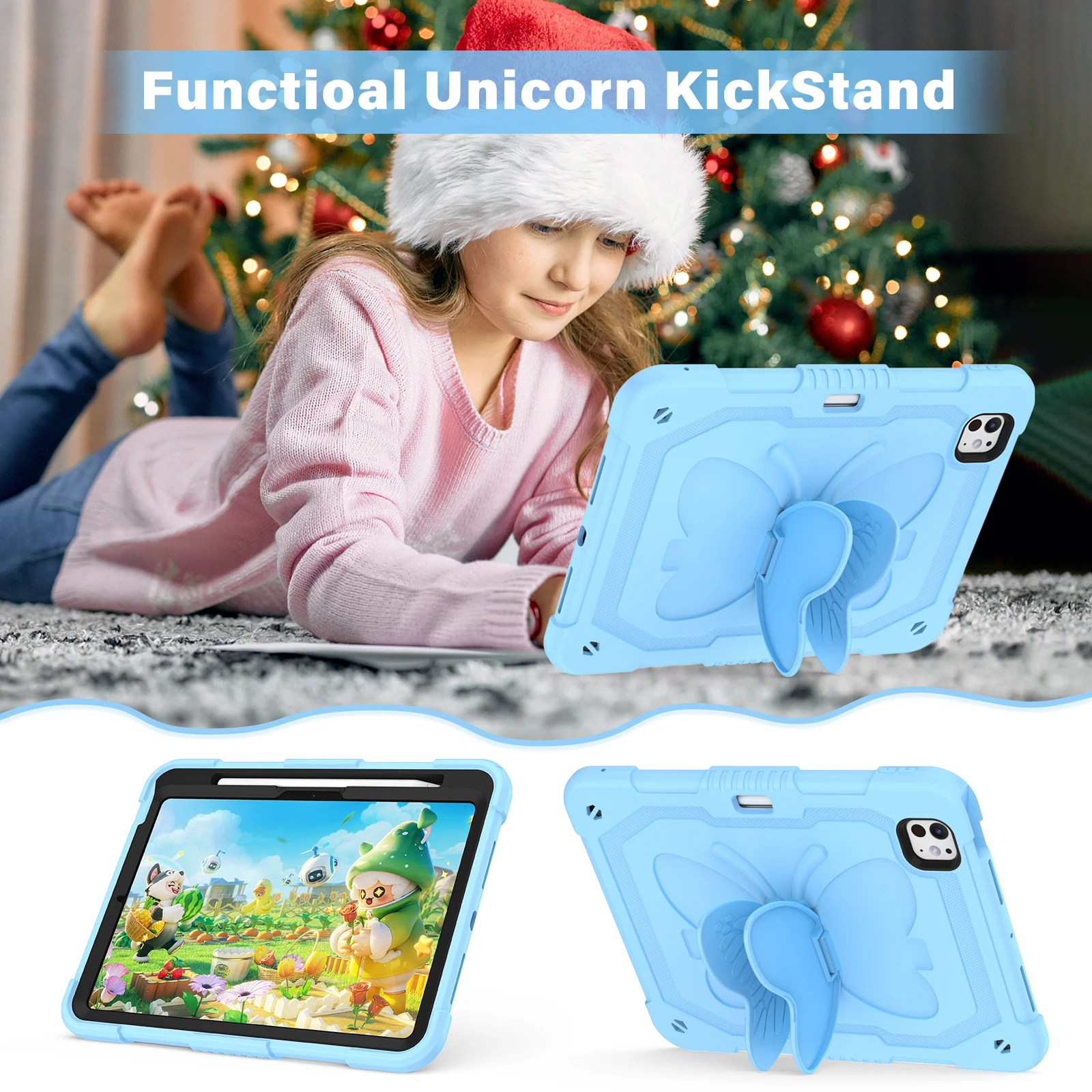 Чехол-бабочка для iPad Air 11 2026 M4 2025 M3 2024 M2 4 5 10.9" Pro 11 2025 M5 2024 M4 2018-2022 с подставкой, детский, из ПК и силикона
Чехол-бабочка для iPad Air 11 2026 M4 2025 M3 2024 M2 4 5 10.9" Pro 11 2025 M5 2024 M4 2018-2022 с подставкой, детский, из ПК и силикона