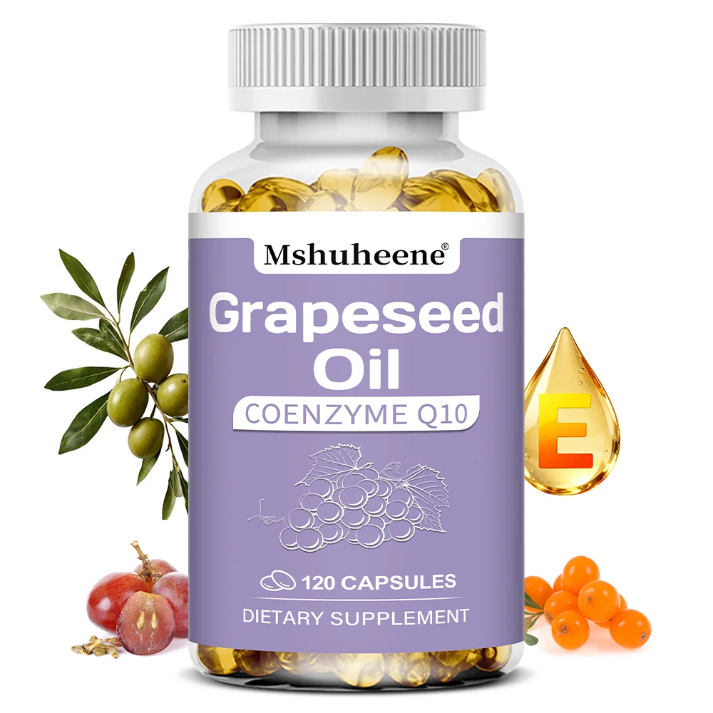 Natural Grape Seed Extract Capsule, Anti-oxidation, Anti-aging, Promote Skin Health, Brighten Skin Tone, Beauty Health
Natural Grape Seed Extract Capsule, Anti-oxidation, Anti-aging, Promote Skin Health, Brighten Skin Tone, Beauty Health