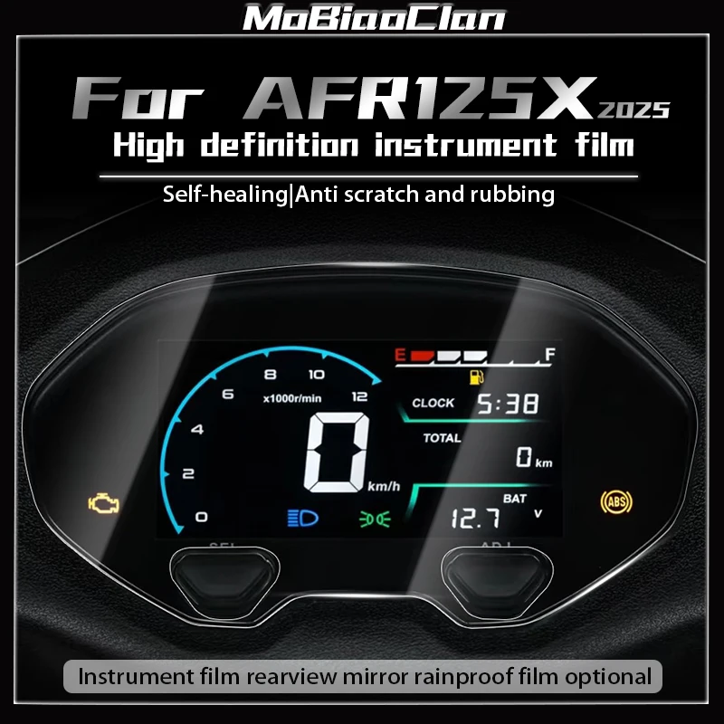 Для HAOJUE AFR125X 2025 защитная пленка для приборной панели, прозрачная защитная пленка для фар, модификация, защитная наклейка
Для HAOJUE AFR125X 2025 защитная пленка для приборной панели, прозрачная защитная пленка для фар, модификация, защитная наклейка