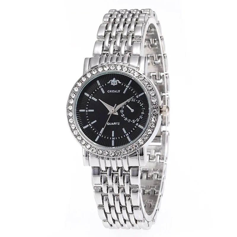 New Luxury Exquisite Women Quartz Watch Business Fashion Casual Round Rhinestone Quartz Watch Gift For Friends Family Relogio
New Luxury Exquisite Women Quartz Watch Business Fashion Casual Round Rhinestone Quartz Watch Gift For Friends Family Relogio