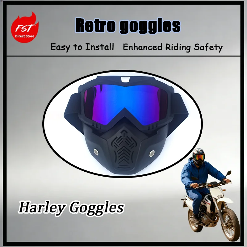FOR Retro Style Off-road Motorcycle Windshield Goggles Harley Inspired Ski Sports Safety Eyewear for Factory Bulk Supply
FOR Retro Style Off-road Motorcycle Windshield Goggles Harley Inspired Ski Sports Safety Eyewear for Factory Bulk Supply