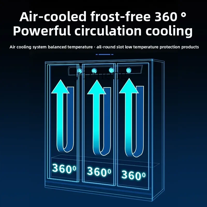ii- Display Cabinet Commercial Quick-Frozen Meat Frozen Goods Freezer Upright Refrigerator Steak Preservation
ii- Display Cabinet Commercial Quick-Frozen Meat Frozen Goods Freezer Upright Refrigerator Steak Preservation