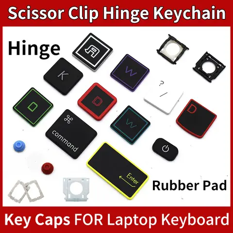 Replacement Keycap Key For Lenovo Asus Hp Toshiba Samsung Acer Sony Xiaomi Huawei IBM Msi All Series Laptop Keyboard KEY & Clips