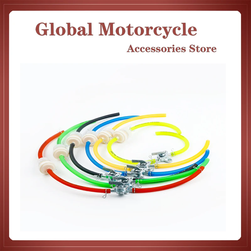 6mm Motorcycle Gas Fuel Filter Petrol Pipe Hose Line + 4 Clips Moto Scooter Dirt Bike+Oil switch
6mm Motorcycle Gas Fuel Filter Petrol Pipe Hose Line + 4 Clips Moto Scooter Dirt Bike+Oil switch